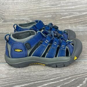 Keen Newport H2 C Blue Depths Gargoyle Toddler Boy Size 12 Hiking Water Shoes